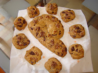 Galletas con trozitos de chocolate y nueces