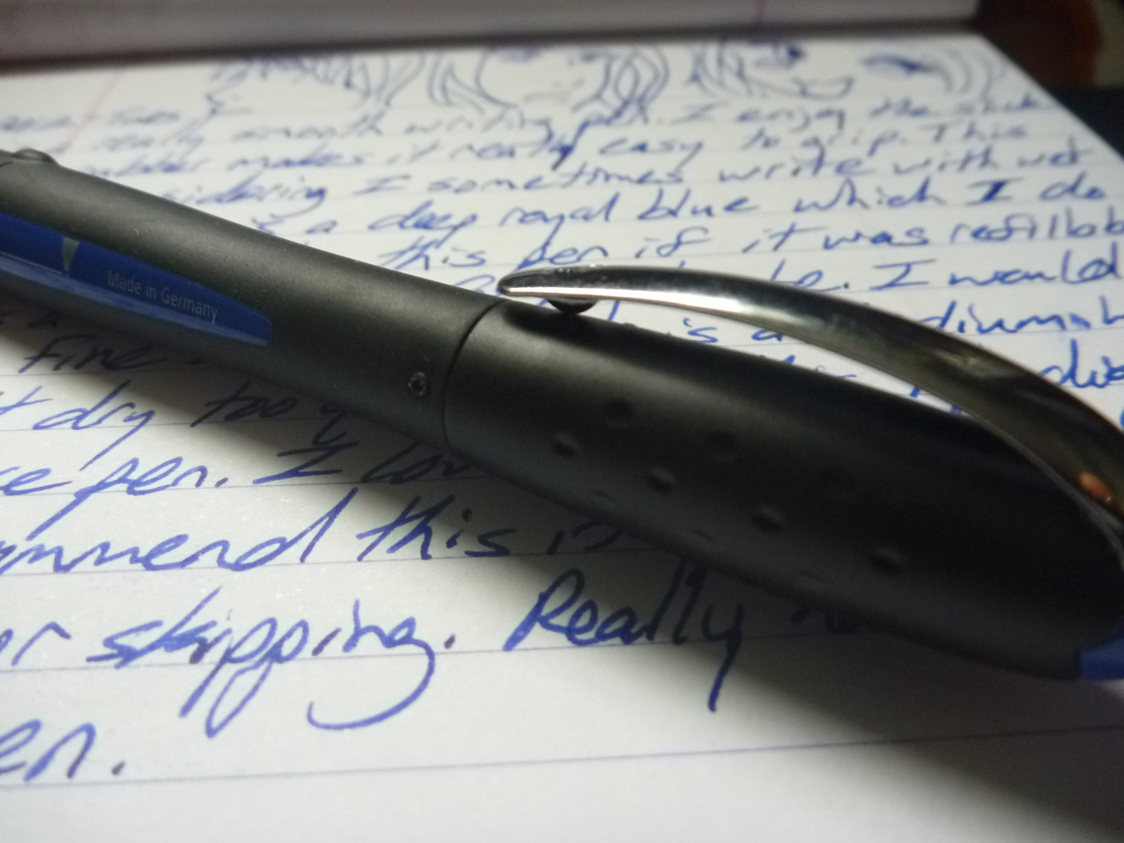 Gourmet Pens: One of the Best Gel Pens! Uni-ball Signo 207 Blue
