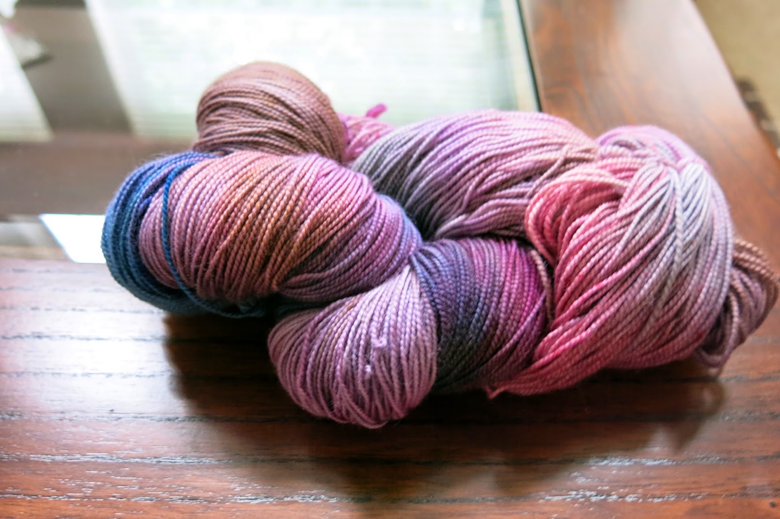 The Fuzzy Lounge {Hand} Dyeing for Something to Knit