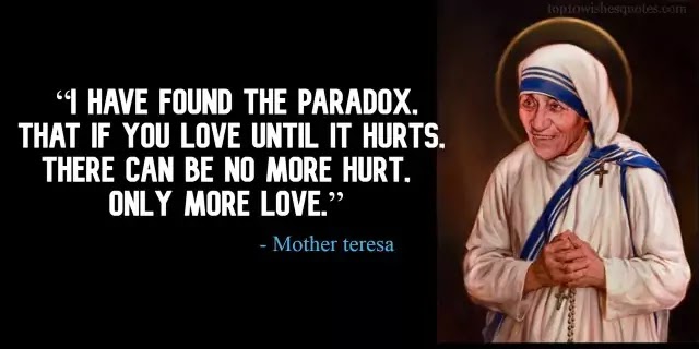 quotes of Mother Teresa on love