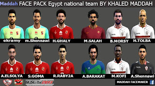 PES 2013 Egypt Facepack by Maddah