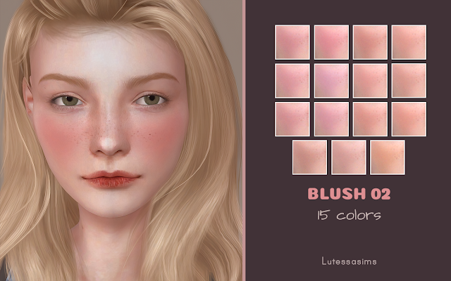 Sims 4 blush cc