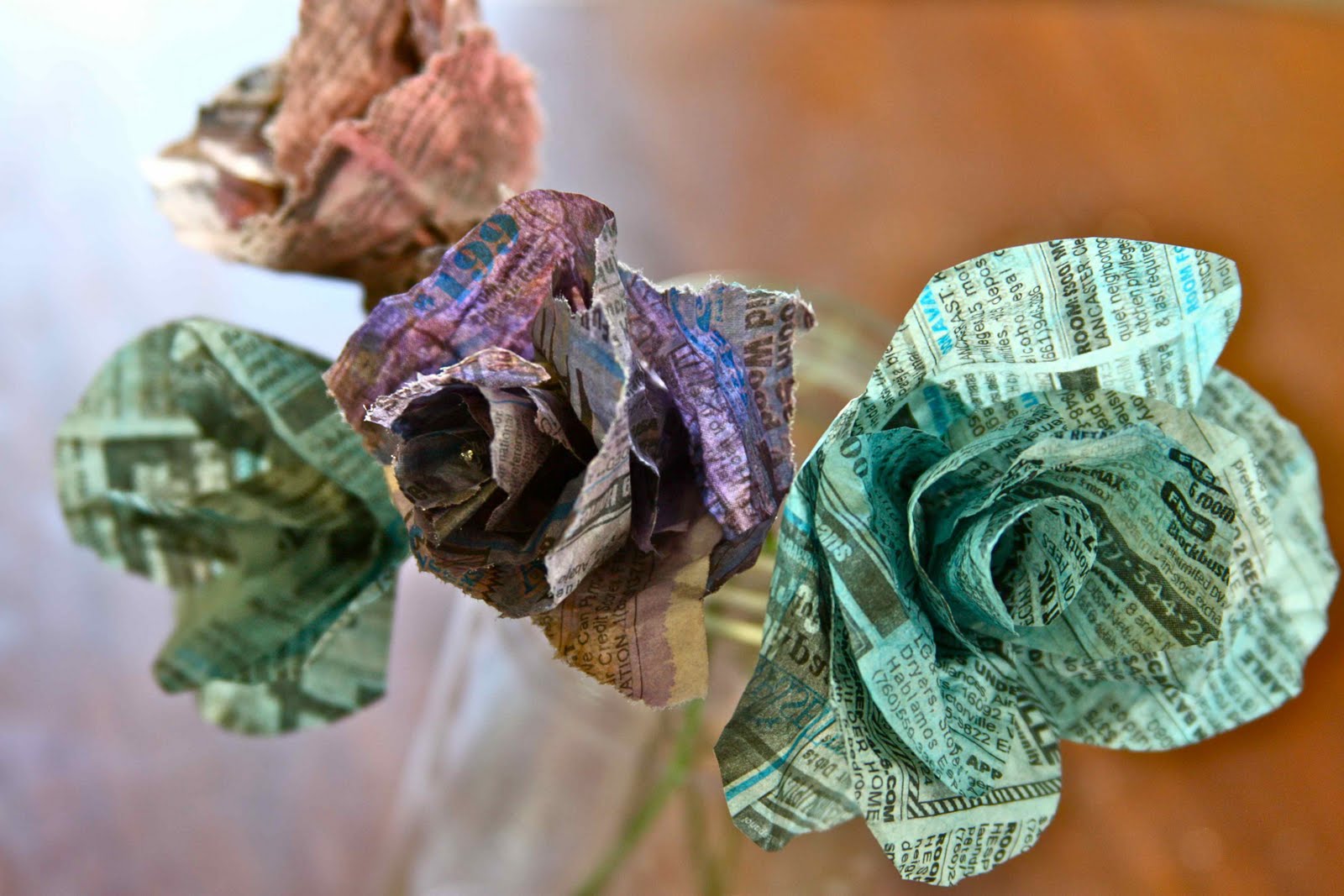 Something About Katie Recycled Flowers