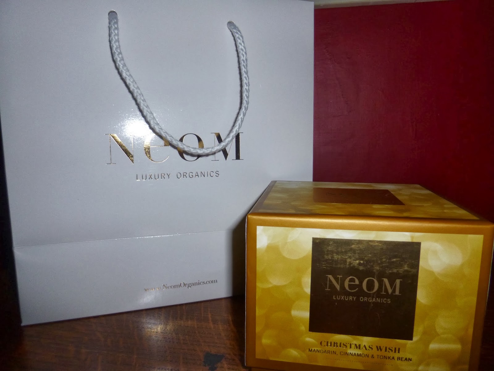 Sheepskins and Fairylights Neom Candles
