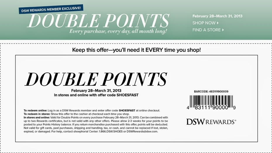 DSW Coupon Codes and Printable Coupon Online
