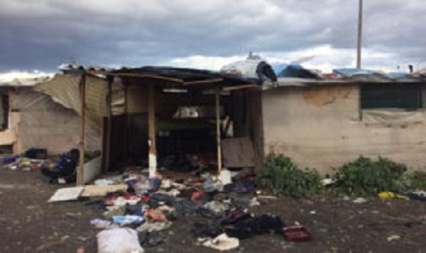 Incendio nel ghetto di Borgo Mezzanone: una vittima