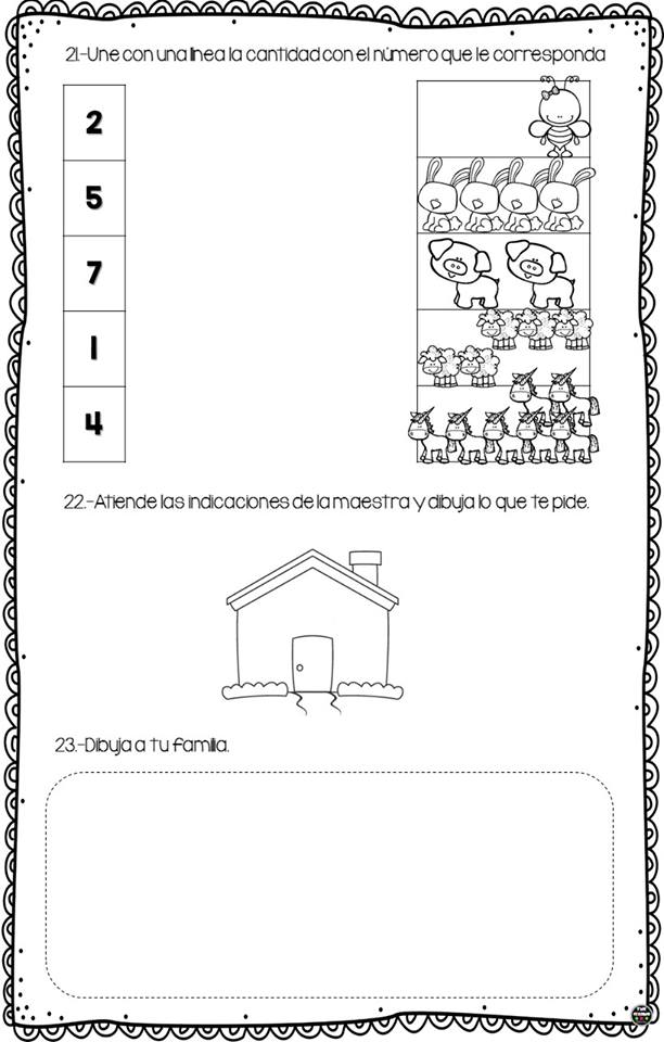 Evaluación Diagnóstica Primer Grado Materiales Educativos para Maestras