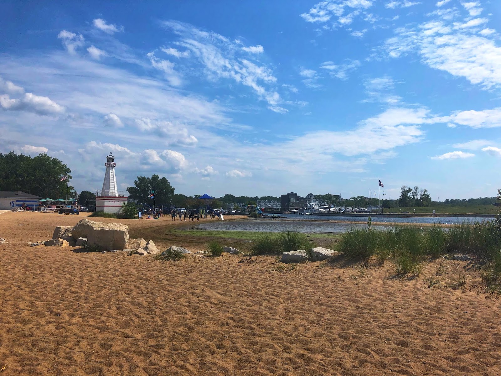 A Little Time and a Keyboard Afternoon in New Buffalo, Michigan