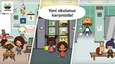 toca life school apk