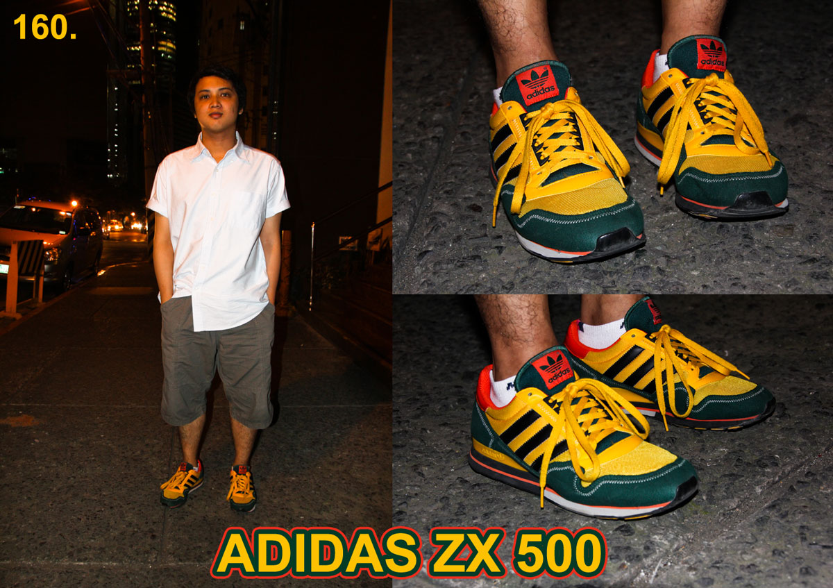 adidas zx 500 yellow