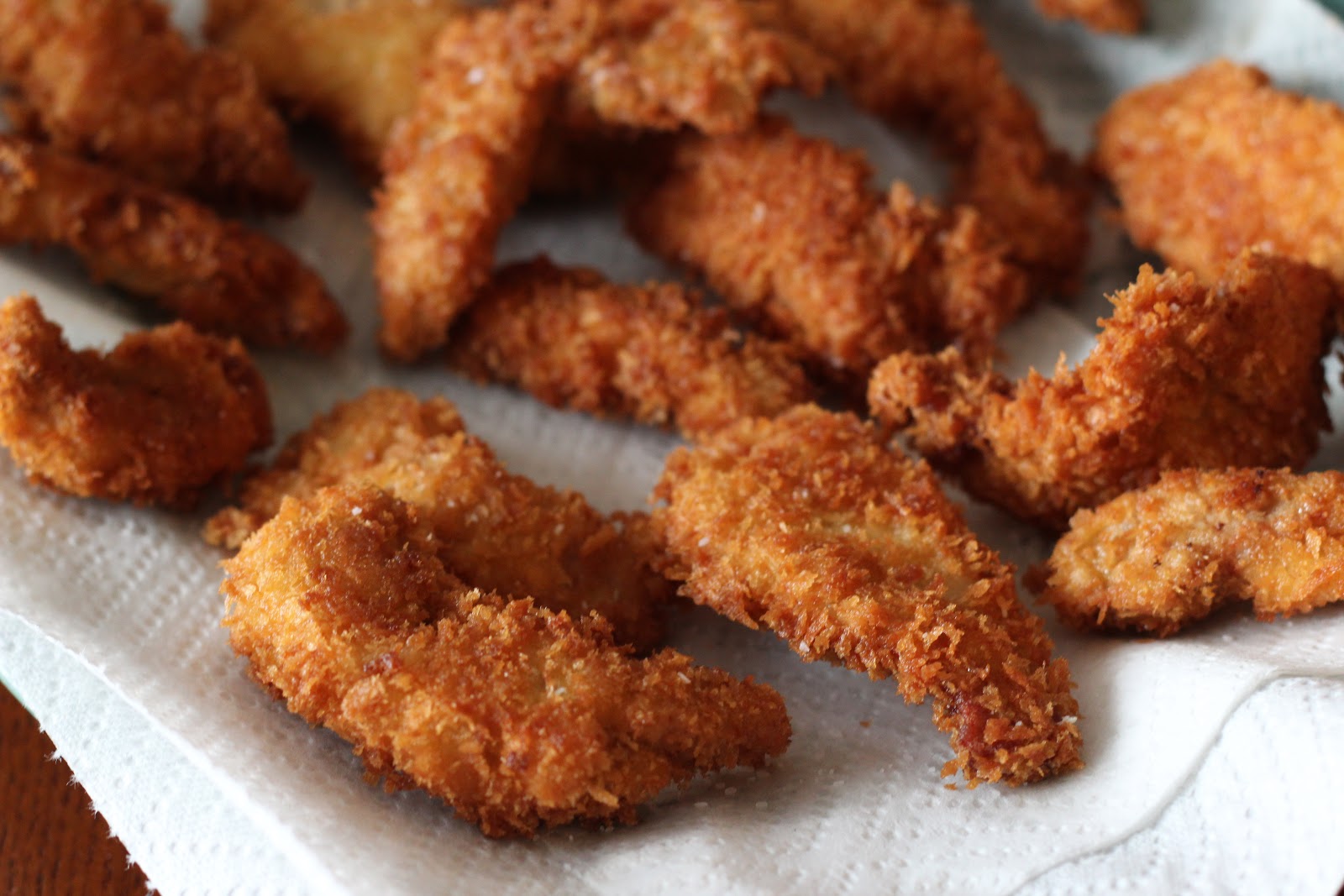 breaded pheasant nuggets