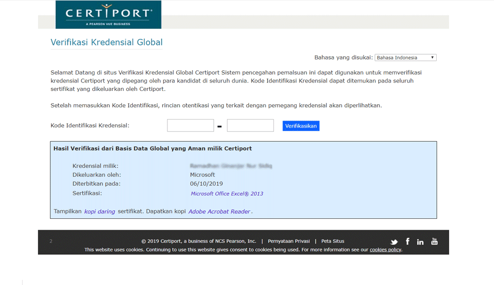 5 Langkah Mudah Cara Cek Verifikasi Keaslian Sertifikat