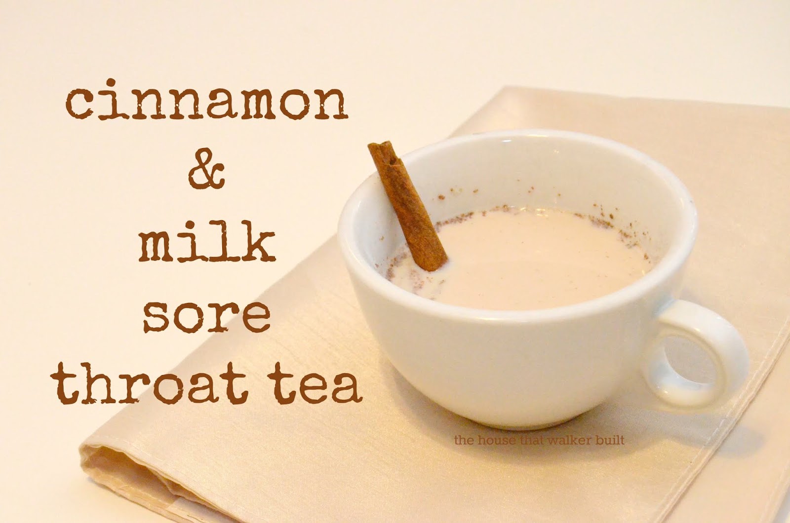 CINNAMON SORE THROAT TEA #drink #milktea #smoothie #cocktail #party