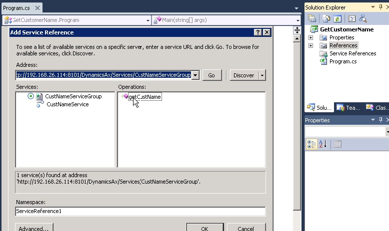 AX WONDERS: Creating a Service in AX 2012 / Consuming a Service in ...