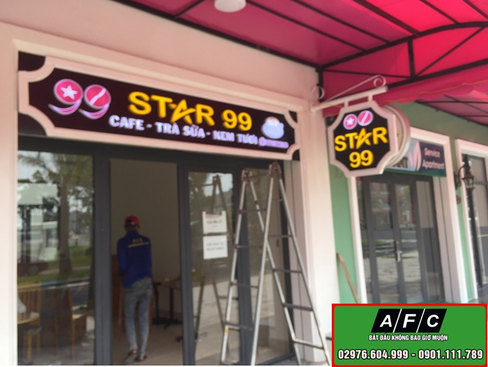 Thi công bảng hiệu kinh doanh Star 99 đẹp tại Phú Quốc