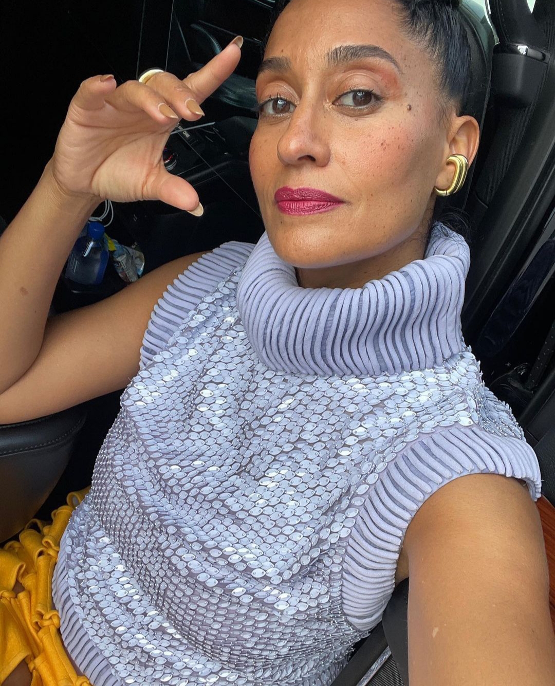 Instagram Style: Tracee Ellis in Valentino Couture for Virtual Press