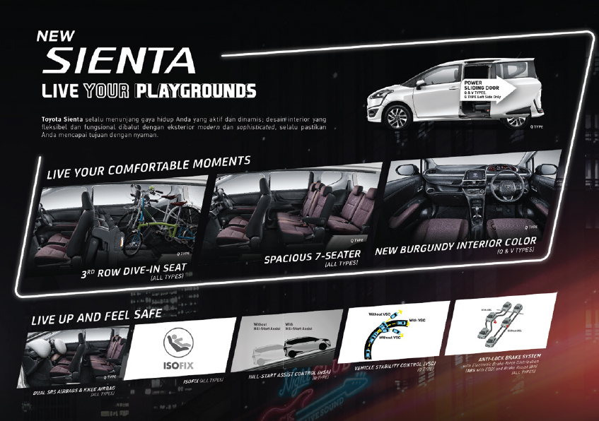 Brosur Toyota Sienta 2020 Brosur Toyota Sienta 2020
