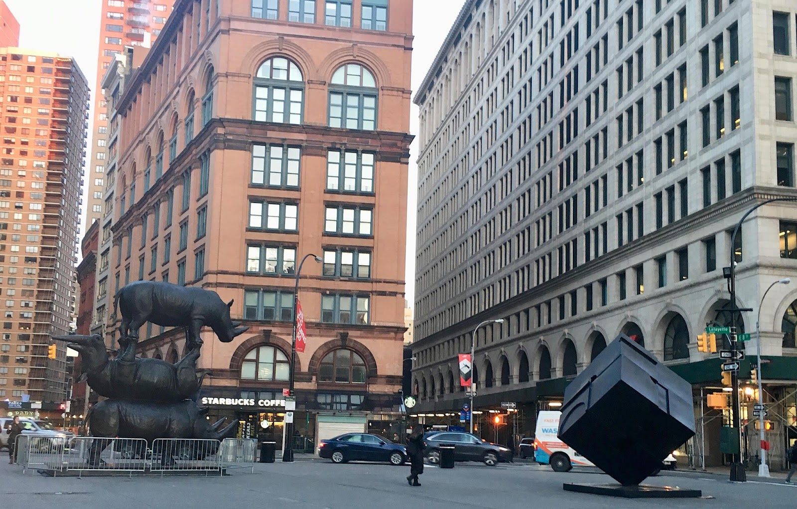 EV Grieve The rhinos have arrived on Astor Place