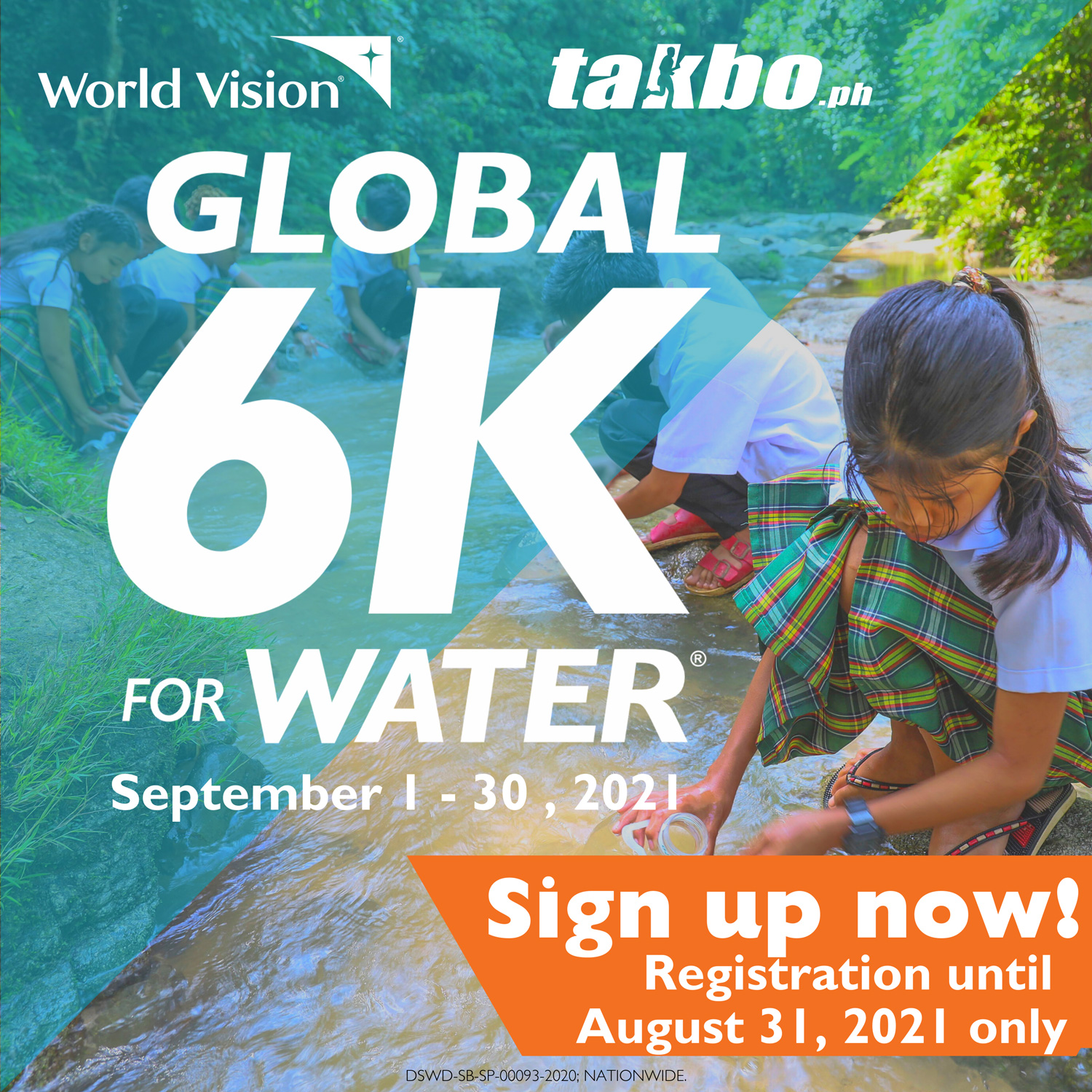 GANGSMEGAWORLD World Vision’s Global 6K Run extends registration to