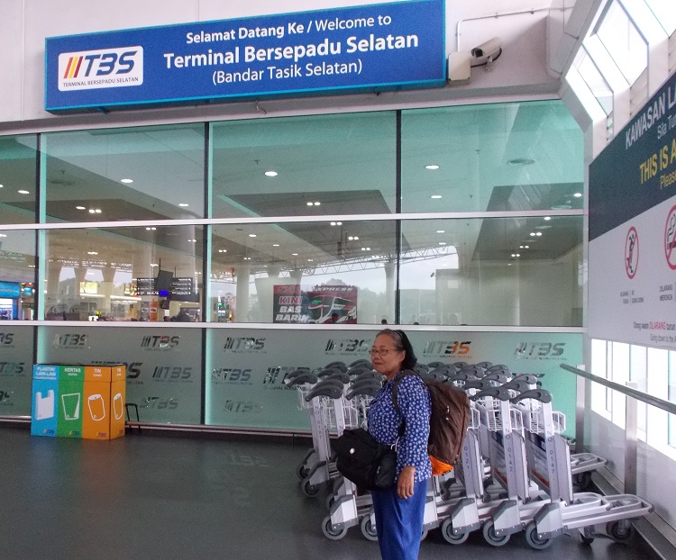 Dari Terminal Bersepadu Selatan ke Kuala Lumpur Sentral