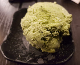 Okami Japanese Restaurant, Camberwell, matcha ice cream
