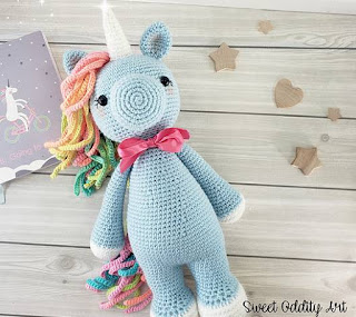 PATRON GRATIS UNICORNIO AMIGURUMI 46493