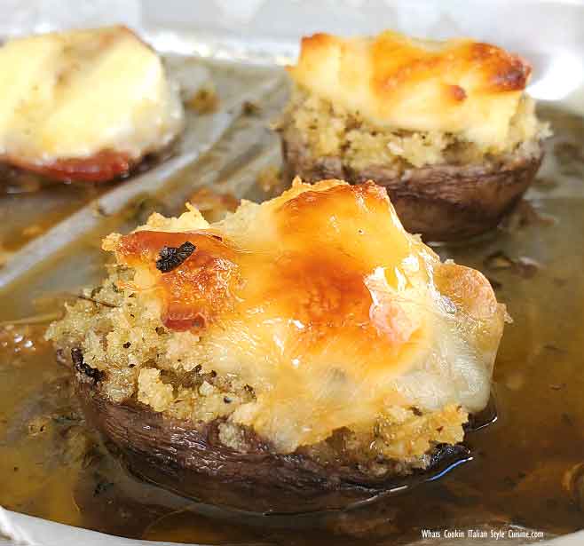 Mom's Stuffed Mushrooms What's Cookin' Italian Style Cuisine