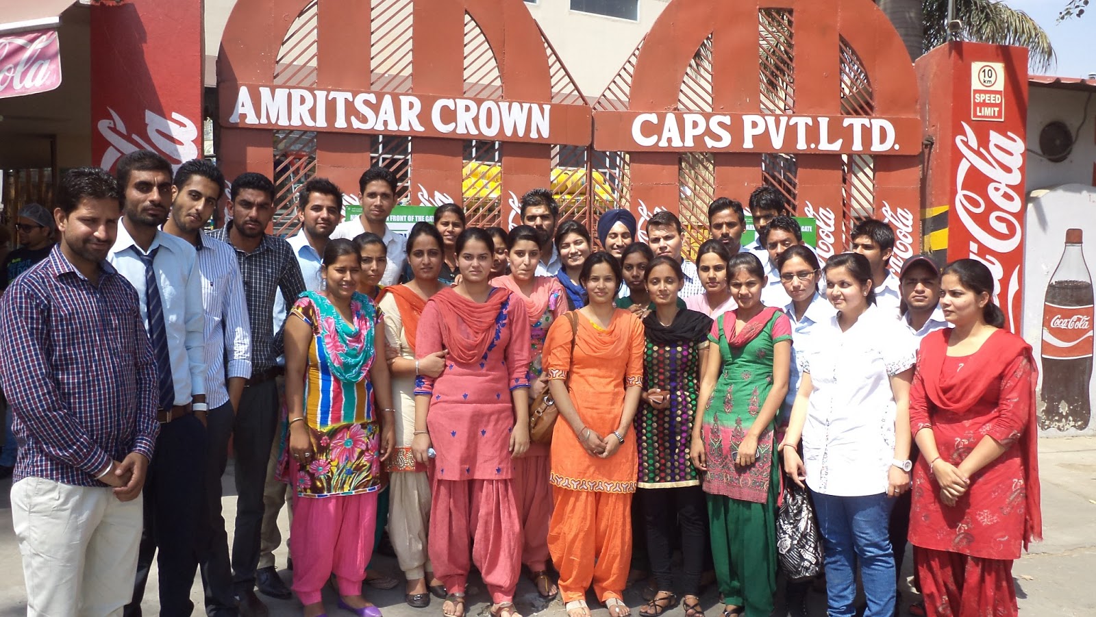 TPO BFCMT BFCMT organised an Industrial Visit to " Wave Beverages Pvt