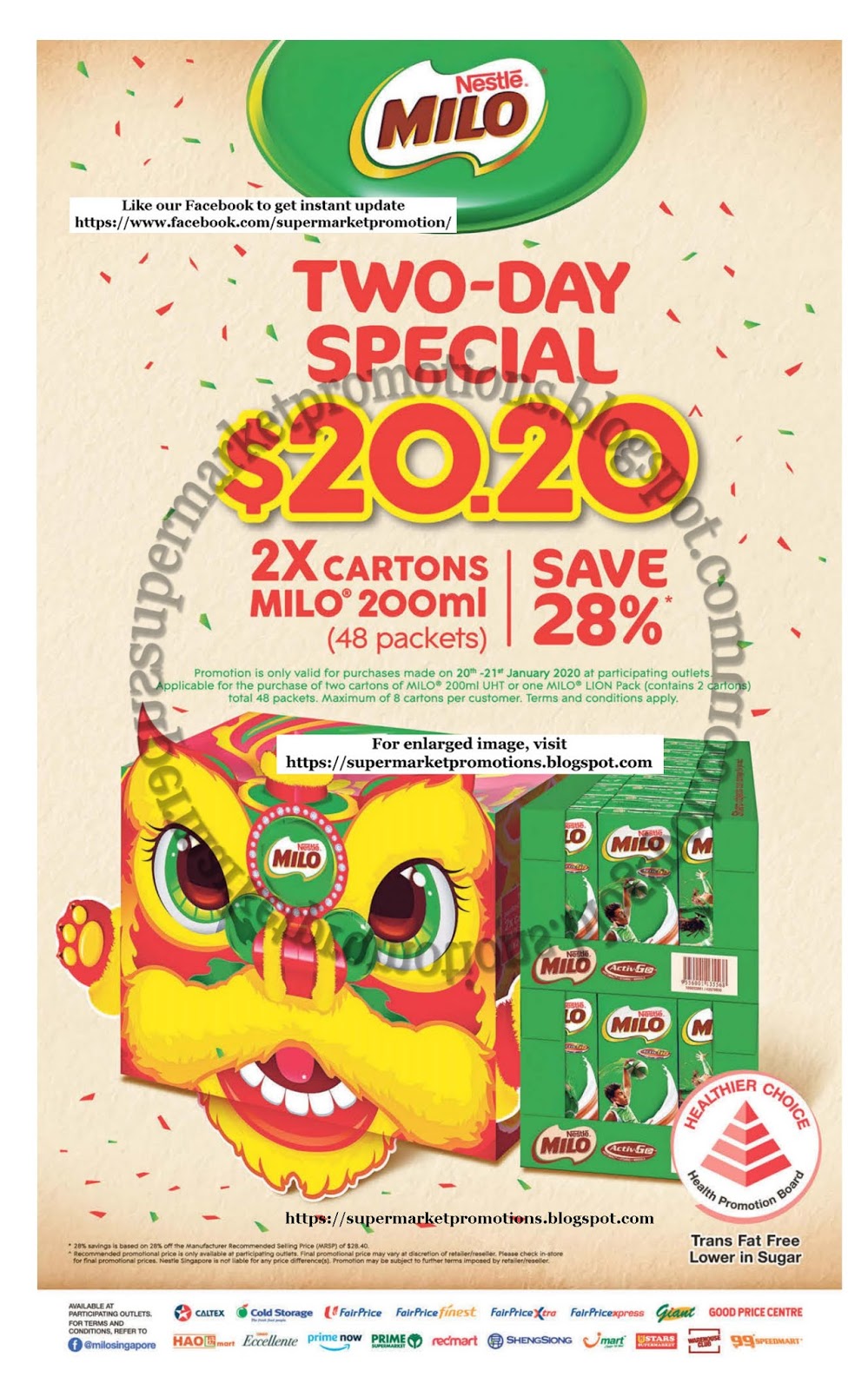 Milo 2 Days Special Promotion 20 21 January 2020 Supermarket Promotions