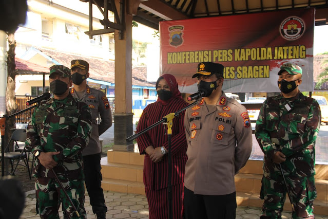 Pangdam IV dan Kapolda Jateng mendadak ke Sragen, ada apa? Pangdam IV dan Kapolda Jateng mendadak ke Sragen, ada apa?