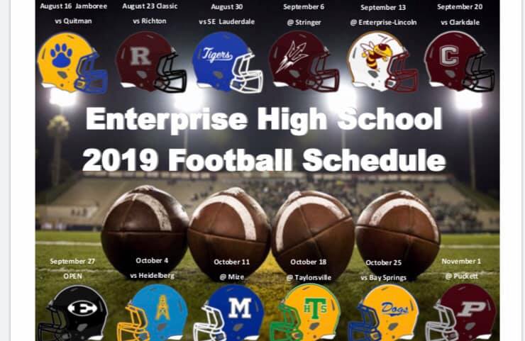 Ehs Vault News Feed Updates 2019 Ehs Football Schedule Released