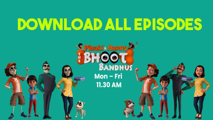 Pinaki And Happy The Bhoot Bandhus Cartoon All Episode Download In Hindi 2021
