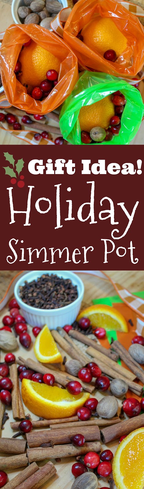 Gift Idea: Holiday Simmer Pot with Delicious Desserts from