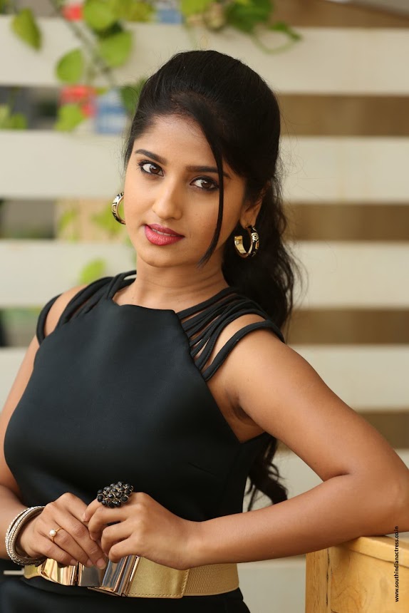 Meghana Lokesh at Idi Maa Prema Katha Interview