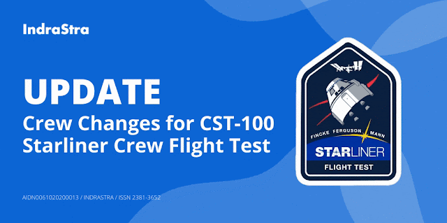 UPDATE: Crew Changes for CST-100 Starliner Crew Flight Test