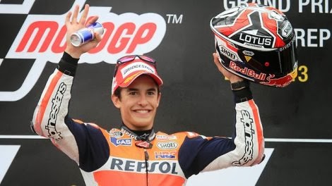 Marquez tercepat dalam qualifikasi,akankah Jorge Lorenzo dapat mematahkan dominasi podium Marc Marquez dan menjadi juara dunia MotoGP musim 2013?