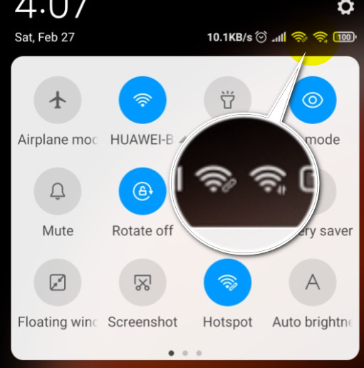 How to broadcast a Wi-Fi network from a Cell Phone while you are connected to a Wi-Fi network (without root ) , ForAndroid only with pictures.