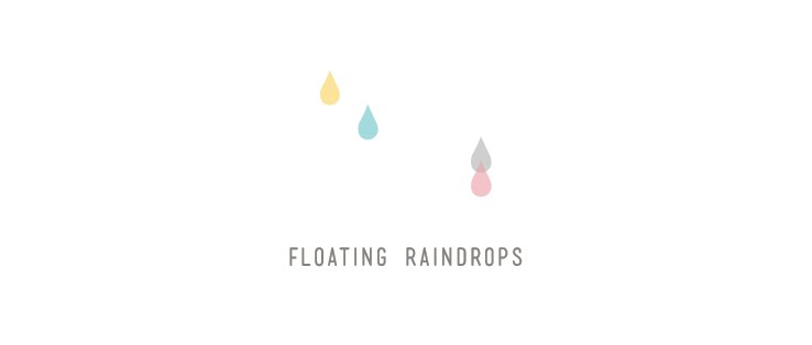 floating raindrops