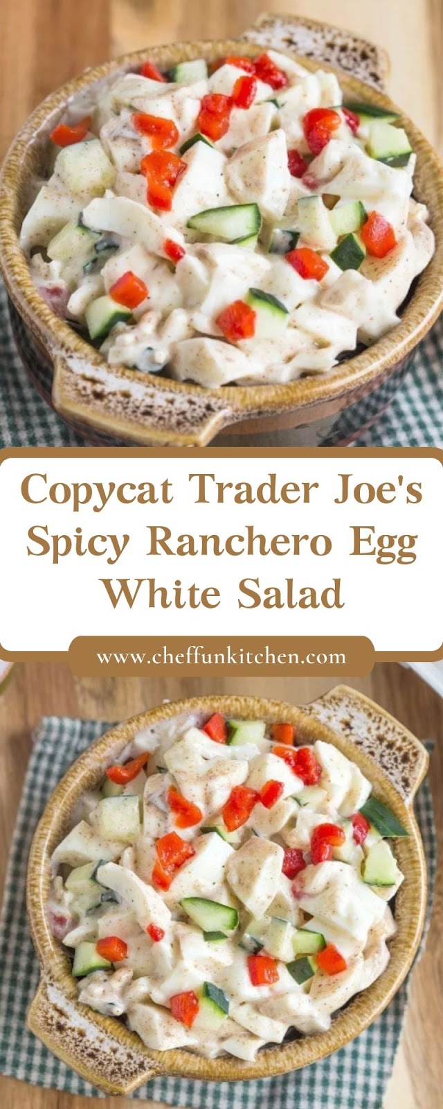 Copycat Trader Joe's Spicy Ranchero Egg White Salad Copycat Trader Joe's Spicy Ranchero Egg White Salad