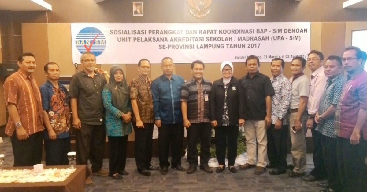 KPA TANGGAMUS SOSIALISASI PERANGKAT AKREDITASI SEKOLAH