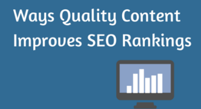 SEO Rankings with High-Quality Content