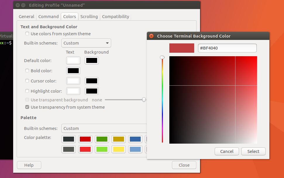 Ubuntu Terminal Color: Với sắc màu mới đầy nghệ thuật trong Ubuntu Terminal Color, bạn sẽ có trải nghiệm làm việc trong một môi trường tươi mới và phong cách hơn. Hãy xem hình ảnh để khám phá thêm những tính năng tuyệt vời.