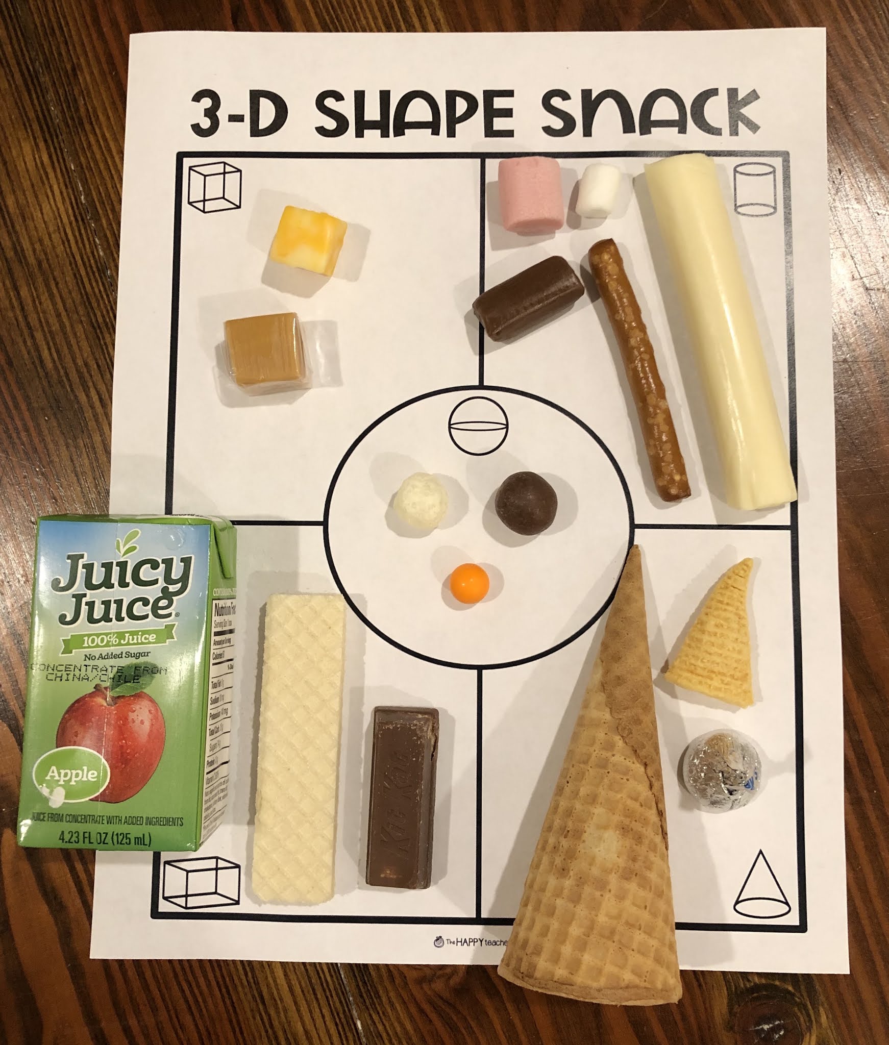 STUDENTS LEARN ABOUT THE 3D SHAPES WITH A FUN ACTIVITY
