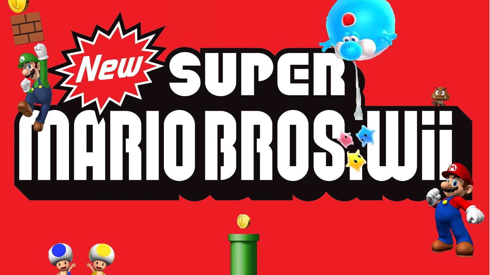 new super mario bros wii on pc dolphin emulator download