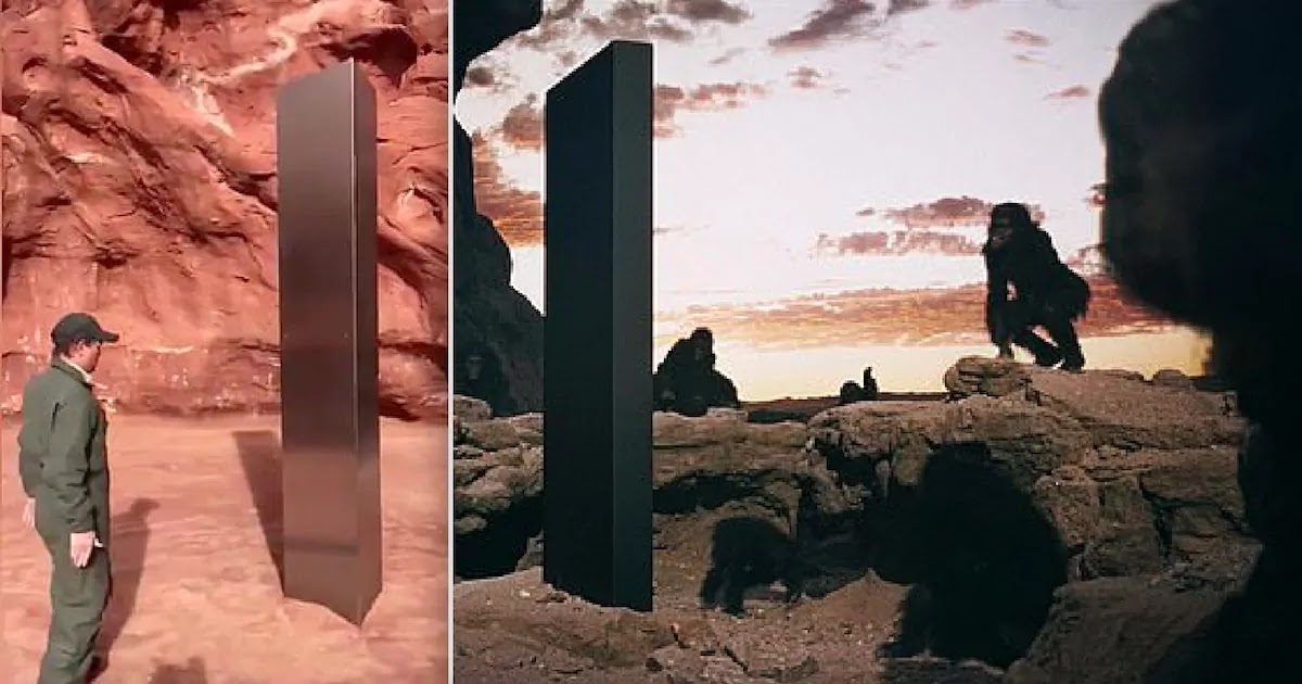 Government Workers In Utah Find Mysterious 12-Foot-Tall 'Space Odyssey' Metal Monolith In The Middle Of The Desert Government Workers In Utah Find Mysterious 12-Foot-Tall 'Space Odyssey' Metal Monolith In The Middle Of The Desert
