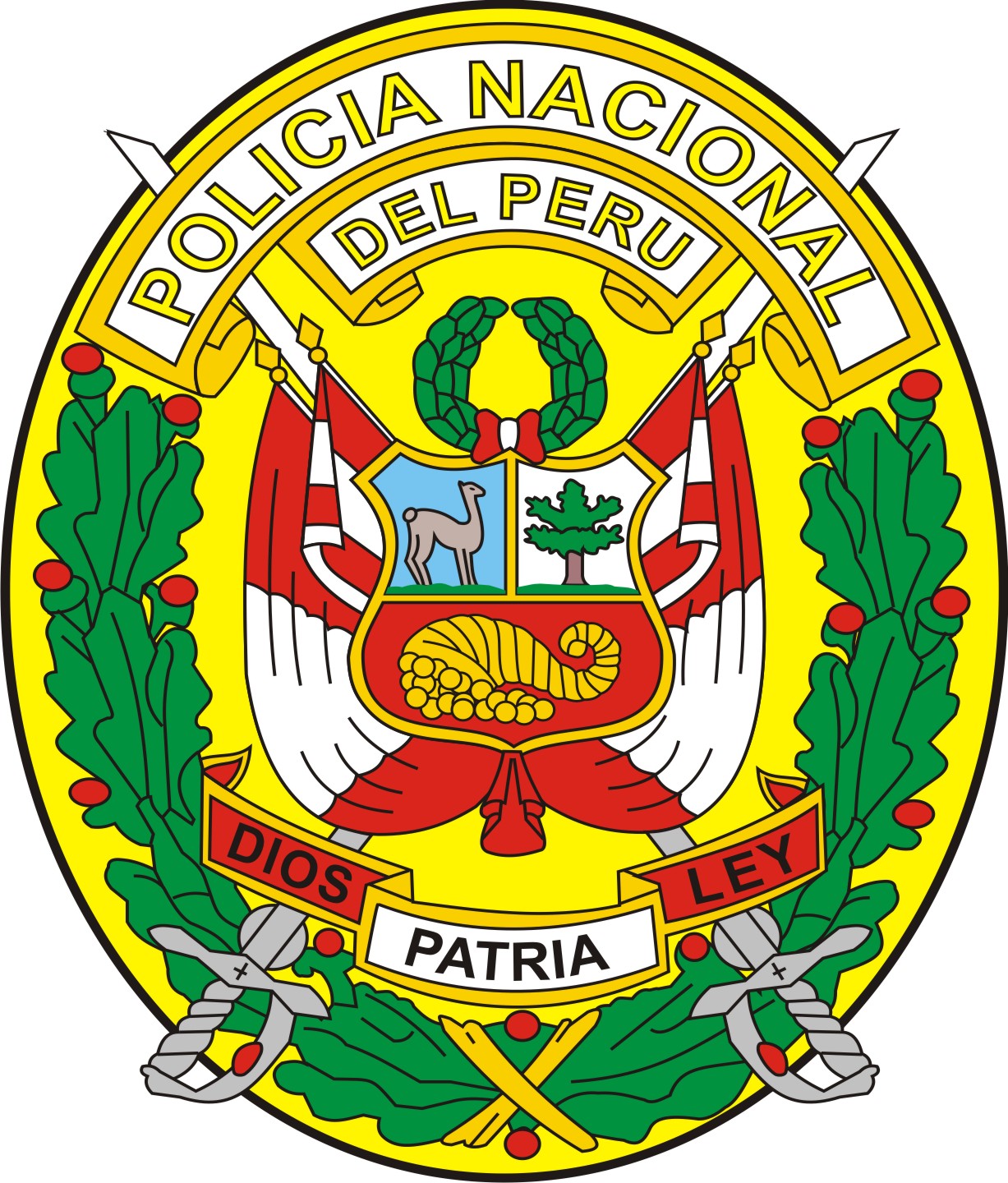FONDOS: LOGO POLICIA NACIONAL DEL PERU VECTORIZADA