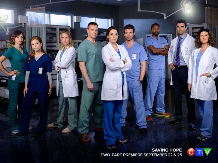 Saving Hope - Season 3 - Full Cast Promotional Image + New Network Home