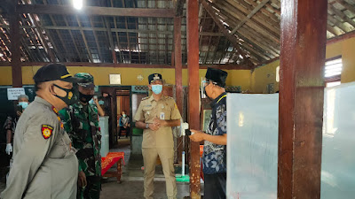 Forkompimca Tinjau Lokasi Pilkades Serentak di Tiga Desa Wilayah Pituruh, dan ini Hasilnya !