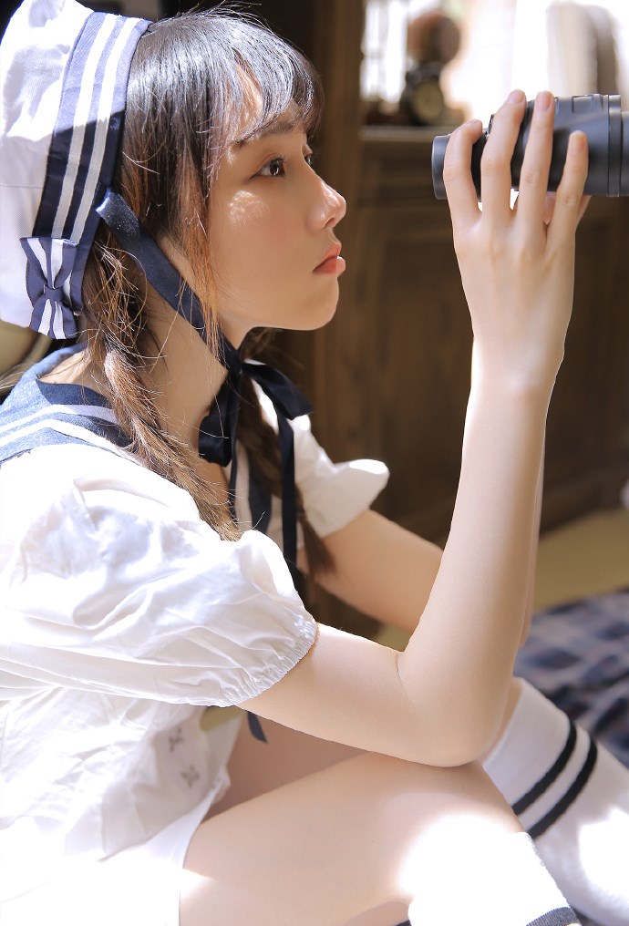 Chinese cute model - She is a beautiful sailor - Pic 8