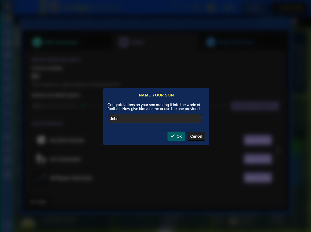 How To Get A Son In Football Manager Touch How To Get A Son In Football Manager Touch